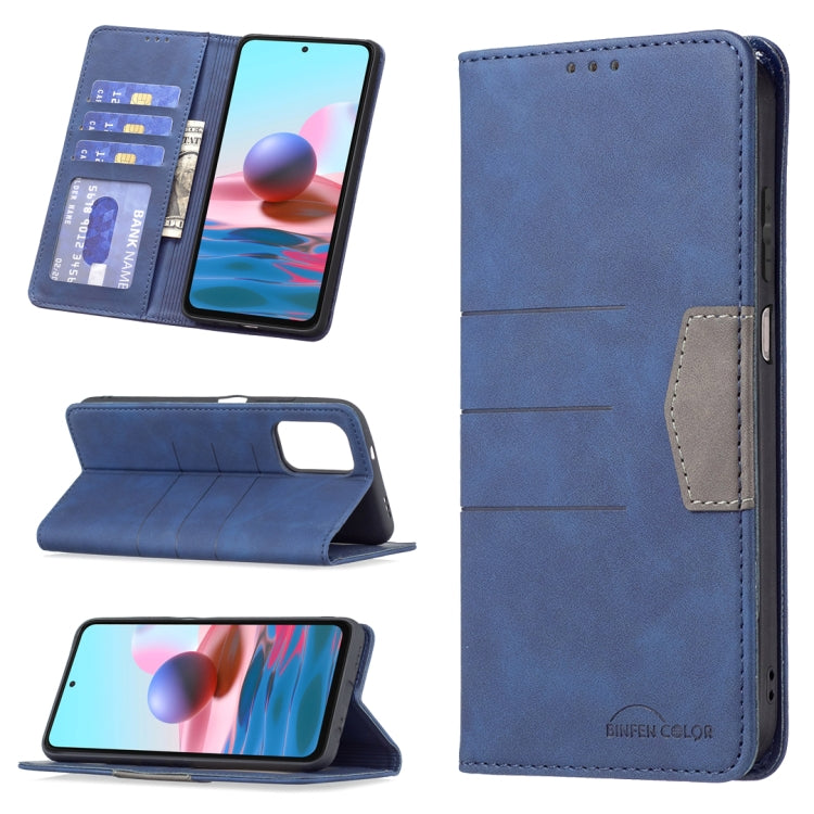 Magnetic Splicing Leather Phone Case, For Xiaomi Redmi Note 9 / 10X 4G, For Xiaomi Redmi Note 11 5G, For Xiaomi Redmi Note 9 Pro / 9 Pro Max / 9s, For Xiaomi Redmi Note 10 4G / 10S, For Xiaomi Mi 10T Pro 5G / 10T 5G / Redmi K30S, For Xiaomi Mi 10T Lite 5G