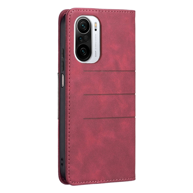 Magnetic Splicing Leather Phone Case, For Xiaomi Mi 11i / Poco F3 / Redmi K40 / K40 Pro, For Xiaomi Mi 11 Lite, For Xiaomi Mi 11T / 11T Pro, For Xiaomi Poco M3 Pro / Redmi Note 10 5G / 10T 5G, For Xiaomi Poco M3 / Redmi Note 9 4G                       ...