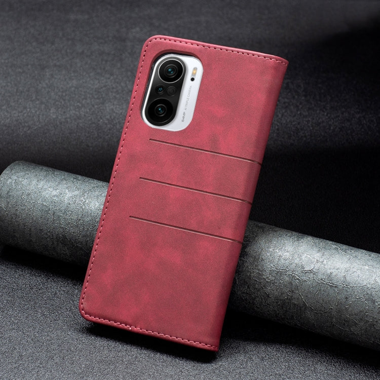 Magnetic Splicing Leather Phone Case, For Xiaomi Mi 11i / Poco F3 / Redmi K40 / K40 Pro, For Xiaomi Mi 11 Lite, For Xiaomi Mi 11T / 11T Pro, For Xiaomi Poco M3 Pro / Redmi Note 10 5G / 10T 5G, For Xiaomi Poco M3 / Redmi Note 9 4G                       ...