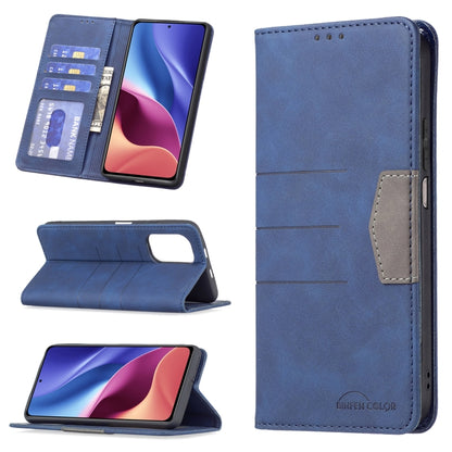 Magnetic Splicing Leather Phone Case, For Xiaomi Mi 11i / Poco F3 / Redmi K40 / K40 Pro, For Xiaomi Mi 11 Lite, For Xiaomi Mi 11T / 11T Pro, For Xiaomi Poco M3 Pro / Redmi Note 10 5G / 10T 5G, For Xiaomi Poco M3 / Redmi Note 9 4G                       ...