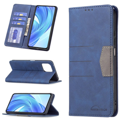 Magnetic Splicing Leather Phone Case, For Xiaomi Mi 11i / Poco F3 / Redmi K40 / K40 Pro, For Xiaomi Mi 11 Lite, For Xiaomi Mi 11T / 11T Pro, For Xiaomi Poco M3 Pro / Redmi Note 10 5G / 10T 5G, For Xiaomi Poco M3 / Redmi Note 9 4G                       ...