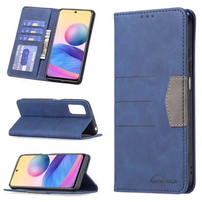 Magnetic Splicing Leather Phone Case, For Xiaomi Mi 11i / Poco F3 / Redmi K40 / K40 Pro, For Xiaomi Mi 11 Lite, For Xiaomi Mi 11T / 11T Pro, For Xiaomi Poco M3 Pro / Redmi Note 10 5G / 10T 5G, For Xiaomi Poco M3 / Redmi Note 9 4G                       ...