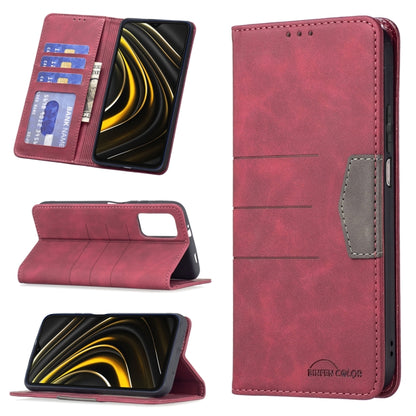 Magnetic Splicing Leather Phone Case, For Xiaomi Mi 11i / Poco F3 / Redmi K40 / K40 Pro, For Xiaomi Mi 11 Lite, For Xiaomi Mi 11T / 11T Pro, For Xiaomi Poco M3 Pro / Redmi Note 10 5G / 10T 5G, For Xiaomi Poco M3 / Redmi Note 9 4G                       ...