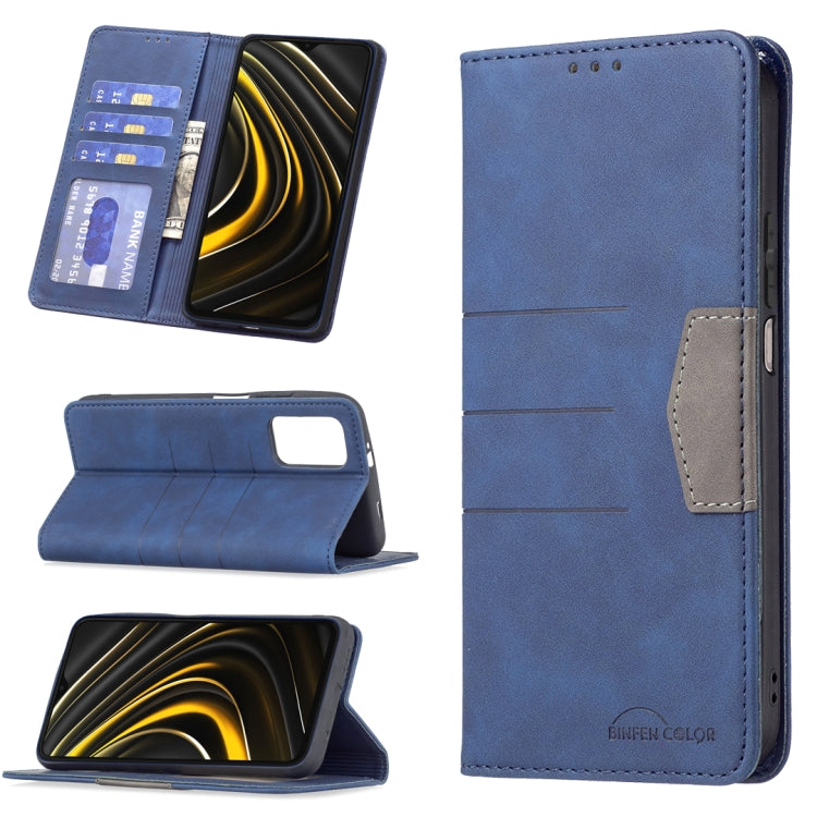 Magnetic Splicing Leather Phone Case, For Xiaomi Mi 11i / Poco F3 / Redmi K40 / K40 Pro, For Xiaomi Mi 11 Lite, For Xiaomi Mi 11T / 11T Pro, For Xiaomi Poco M3 Pro / Redmi Note 10 5G / 10T 5G, For Xiaomi Poco M3 / Redmi Note 9 4G                       ...