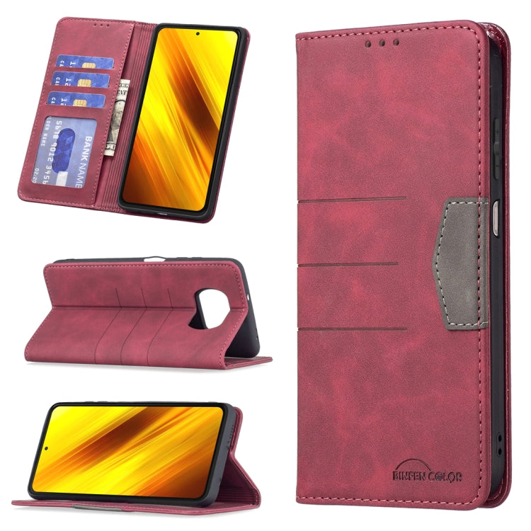 Magnetic Splicing Leather Phone Case, For Xiaomi Mi 11i / Poco F3 / Redmi K40 / K40 Pro, For Xiaomi Mi 11 Lite, For Xiaomi Mi 11T / 11T Pro, For Xiaomi Poco M3 Pro / Redmi Note 10 5G / 10T 5G, For Xiaomi Poco M3 / Redmi Note 9 4G                       ...