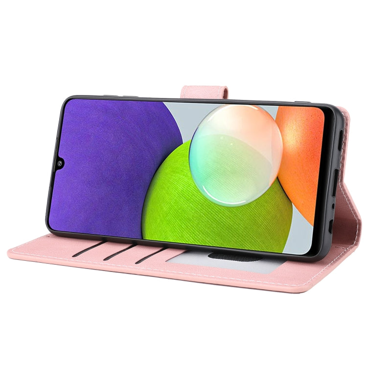 Fantasy Classic Skin-feel Calfskin Texture Magnetic Buckle Horizontal Flip PU Phone Leather Case with Holder & Card Slot & Wallet, For Samsung Galaxy A22 4G / M32 4G, For Samsung Galaxy S22 Ultra 5G, For Samsung Galaxy S22+ 5G, For Samsung Galaxy S22 5G