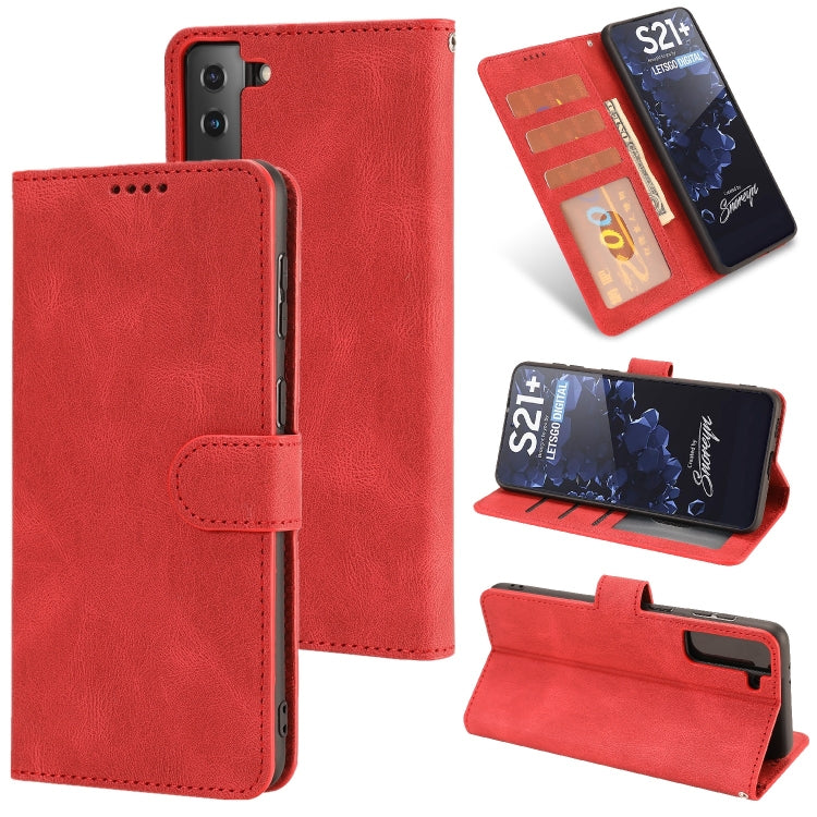Fantasy Classic Skin-feel Calfskin Texture Magnetic Buckle Horizontal Flip PU Phone Leather Case with Holder & Card Slot & Wallet, For Samsung Galaxy A22 4G / M32 4G, For Samsung Galaxy S22 Ultra 5G, For Samsung Galaxy S22+ 5G, For Samsung Galaxy S22 5G