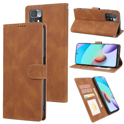 Fantasy Classic Skin-feel Calfskin Texture Magnetic Buckle Horizontal Flip PU Phone Leather Case with Holder & Card Slot & Wallet, For Xiaomi Redmi 10, For Xiaomi Redmi Note 11 / Poco M4 Pro 5G, For Xiaomi Redmi Note 11 Pro / 11 Pro+                   ...