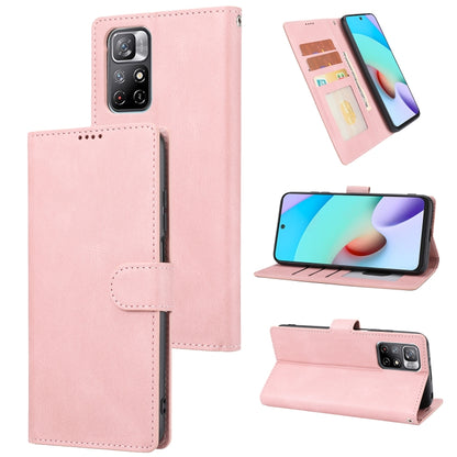 Fantasy Classic Skin-feel Calfskin Texture Magnetic Buckle Horizontal Flip PU Phone Leather Case with Holder & Card Slot & Wallet, For Xiaomi Redmi 10, For Xiaomi Redmi Note 11 / Poco M4 Pro 5G, For Xiaomi Redmi Note 11 Pro / 11 Pro+                   ...