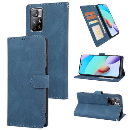 Fantasy Classic Skin-feel Calfskin Texture Magnetic Buckle Horizontal Flip PU Phone Leather Case with Holder & Card Slot & Wallet, For Xiaomi Redmi 10, For Xiaomi Redmi Note 11 / Poco M4 Pro 5G, For Xiaomi Redmi Note 11 Pro / 11 Pro+                   ...