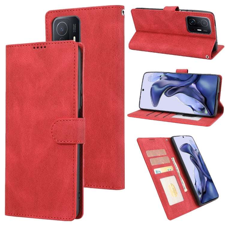 Fantasy Classic Skin-feel Calfskin Texture Magnetic Buckle Horizontal Flip PU Phone Leather Case with Holder & Card Slot & Wallet, For Xiaomi Redmi 10, For Xiaomi Redmi Note 11 / Poco M4 Pro 5G, For Xiaomi Redmi Note 11 Pro / 11 Pro+                   ...