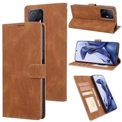 Fantasy Classic Skin-feel Calfskin Texture Magnetic Buckle Horizontal Flip PU Phone Leather Case with Holder & Card Slot & Wallet, For Xiaomi Redmi 10, For Xiaomi Redmi Note 11 / Poco M4 Pro 5G, For Xiaomi Redmi Note 11 Pro / 11 Pro+                   ...