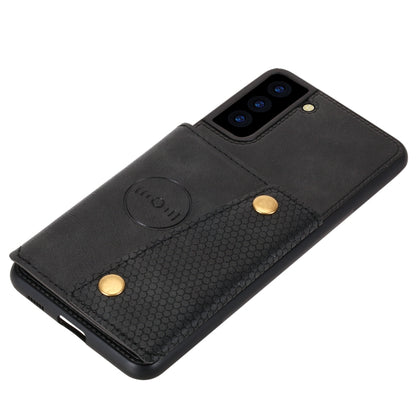 Double Buckle PU + TPU Magnetic Phone Case, For Samsung Galaxy S22 5G, For Xiaomi 11T, For Samsung Galaxy S22+ 5G, For Samsung Galaxy S22 Ultra 5G
