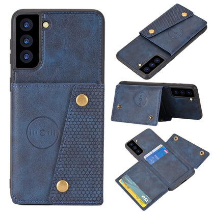 Double Buckle PU + TPU Magnetic Phone Case, For Samsung Galaxy S22 5G, For Xiaomi 11T, For Samsung Galaxy S22+ 5G, For Samsung Galaxy S22 Ultra 5G