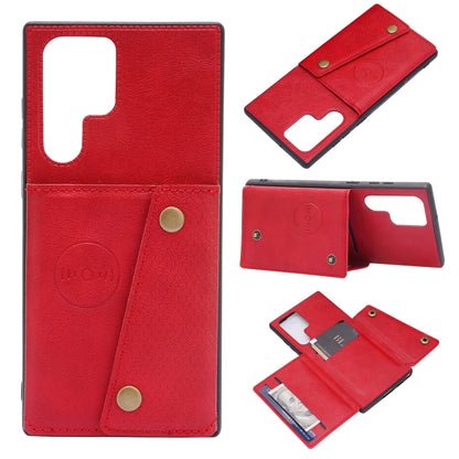 Double Buckle PU + TPU Magnetic Phone Case, For Samsung Galaxy S22 5G, For Xiaomi 11T, For Samsung Galaxy S22+ 5G, For Samsung Galaxy S22 Ultra 5G