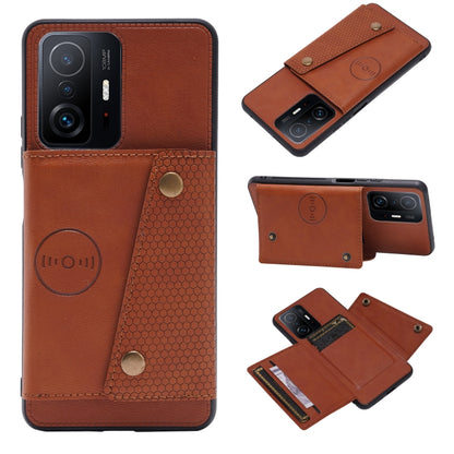 Double Buckle PU + TPU Magnetic Phone Case, For Samsung Galaxy S22 5G, For Xiaomi 11T, For Samsung Galaxy S22+ 5G, For Samsung Galaxy S22 Ultra 5G