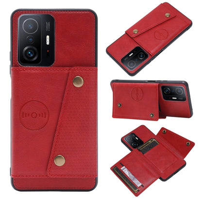 Double Buckle PU + TPU Magnetic Phone Case, For Samsung Galaxy S22 5G, For Xiaomi 11T, For Samsung Galaxy S22+ 5G, For Samsung Galaxy S22 Ultra 5G