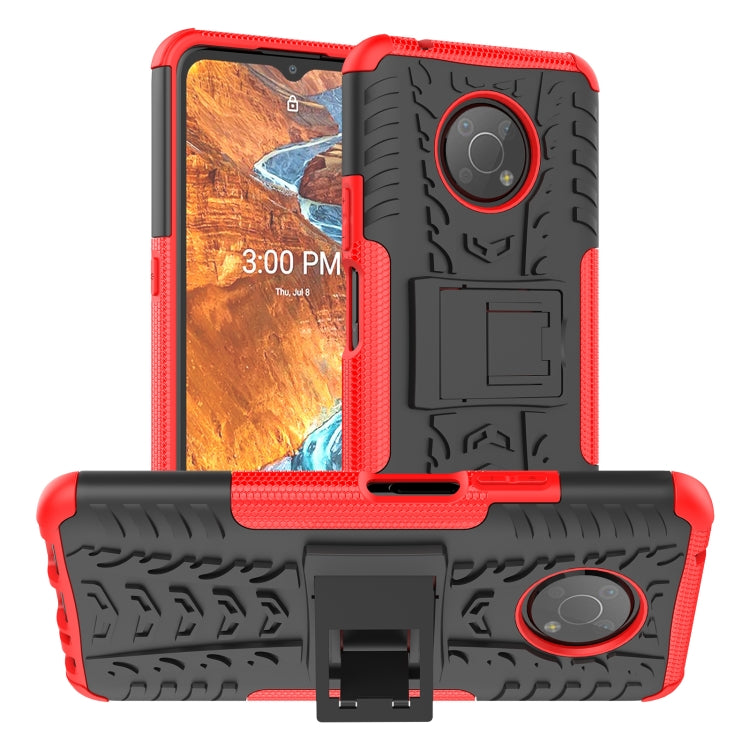 Tire Texture TPU + PC Phone Case with Holder, For Xiaomi Mi 11T, For Nokia G300, For Samsung Galaxy S22 Ultra 5G