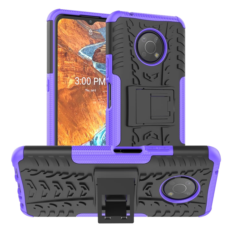 Tire Texture TPU + PC Phone Case with Holder, For Xiaomi Mi 11T, For Nokia G300, For Samsung Galaxy S22 Ultra 5G