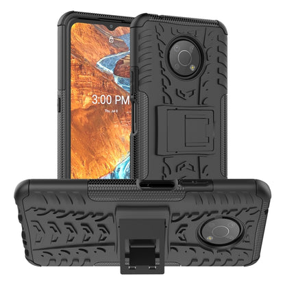 Tire Texture TPU + PC Phone Case with Holder, For Xiaomi Mi 11T, For Nokia G300, For Samsung Galaxy S22 Ultra 5G