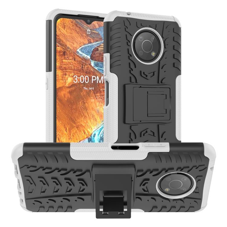 Tire Texture TPU + PC Phone Case with Holder, For Xiaomi Mi 11T, For Nokia G300, For Samsung Galaxy S22 Ultra 5G