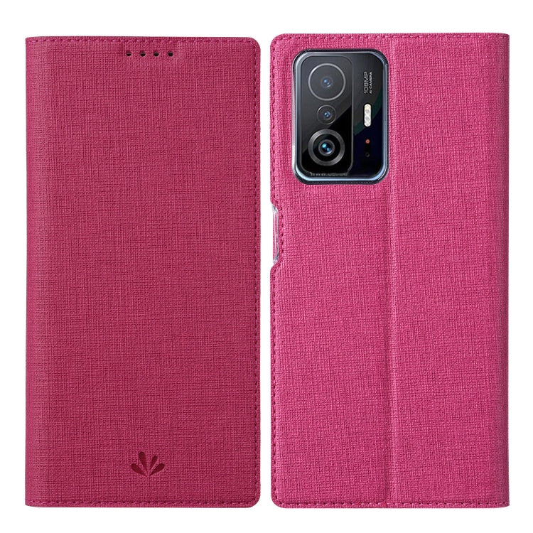 ViLi DMX Series Shockproof Magnetic Flip Leather Case, For Xiaomi Mi 11T / 11T Pro
