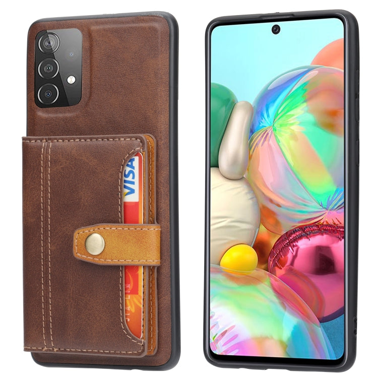 Calfskin Color Matching TPU + PU Phone Case, For Samsung Galaxy A33 5G, For Samsung Galaxy A53 5G