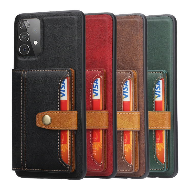 Calfskin Color Matching TPU + PU Phone Case, For Samsung Galaxy A33 5G, For Samsung Galaxy A53 5G