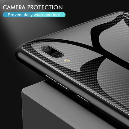 Texture Gradient Glass Protective Case, For Huawei Enjoy 9 Plus / Y9 2019, For Huawei Enjoy 9s, For Huawei Mate 20 Pro, For Huawei P20 Pro