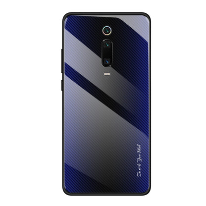 Texture Gradient Glass Protective Case, For Huawei Nova 5i Pro, For Xiaomi Redmi K20 / K20 Pro / 9T, For Xiaomi Redmi Note 7, For Xiaomi CC9 Pro