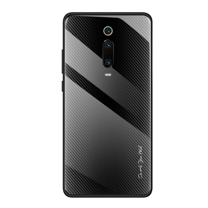 Texture Gradient Glass Protective Case, For Huawei Nova 5i Pro, For Xiaomi Redmi K20 / K20 Pro / 9T, For Xiaomi Redmi Note 7, For Xiaomi CC9 Pro