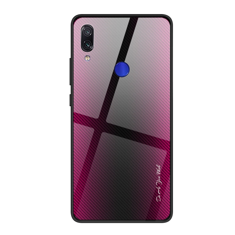 Texture Gradient Glass Protective Case, For Huawei Nova 5i Pro, For Xiaomi Redmi K20 / K20 Pro / 9T, For Xiaomi Redmi Note 7, For Xiaomi CC9 Pro