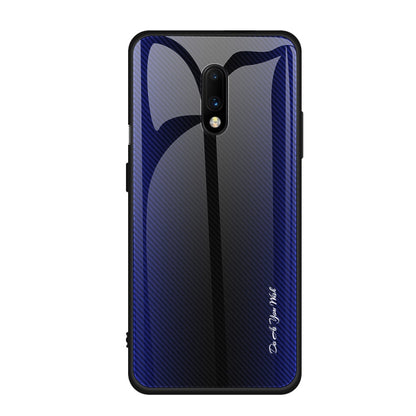 Texture Gradient Glass Protective Case, For Honor 9X, For OnePlus 7, For Huawei Mate 30 Pro, For Huawei P30 Pro