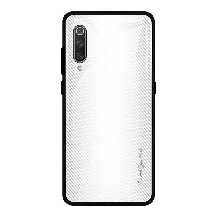 Texture Gradient Glass Protective Case, For Xiaomi 9 SE, For Xiaomi CC9 / A3 Lite