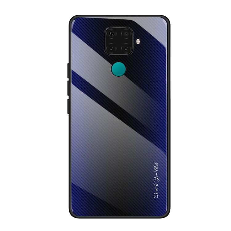 Texture Gradient Glass Protective Case, For Huawei Nova 5i Pro, For Xiaomi Redmi K20 / K20 Pro / 9T, For Xiaomi Redmi Note 7, For Xiaomi CC9 Pro