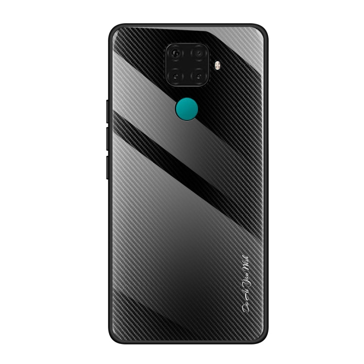 Texture Gradient Glass Protective Case, For Huawei Nova 5i Pro, For Xiaomi Redmi K20 / K20 Pro / 9T, For Xiaomi Redmi Note 7, For Xiaomi CC9 Pro