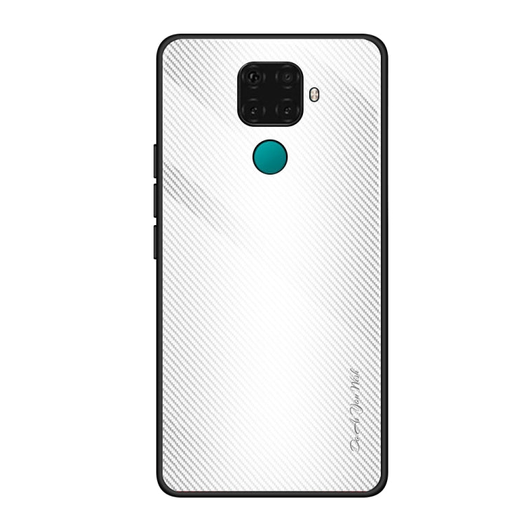 Texture Gradient Glass Protective Case, For Huawei Nova 5i Pro, For Xiaomi Redmi K20 / K20 Pro / 9T, For Xiaomi Redmi Note 7, For Xiaomi CC9 Pro