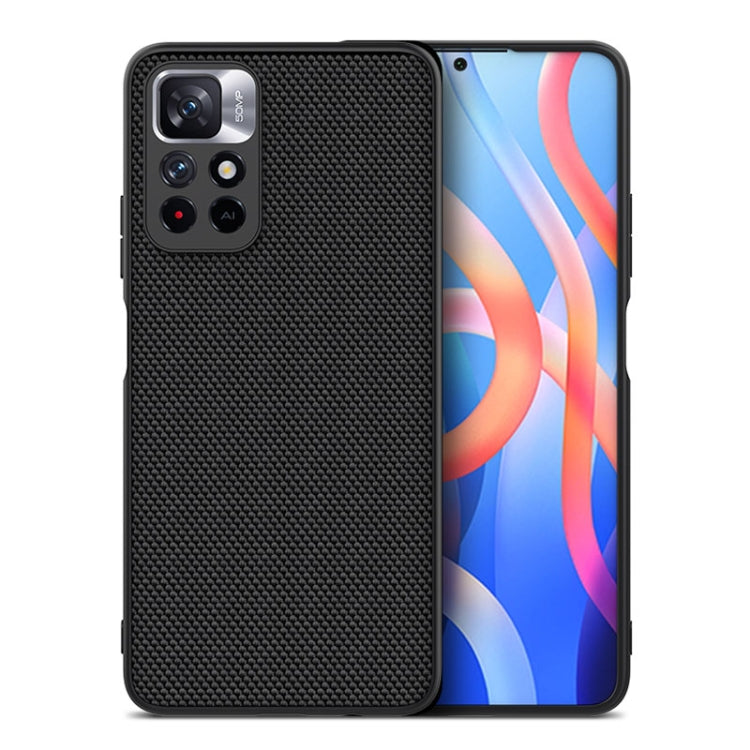 NILLKIN 3D Textured Nylon Fiber TPU Phone Case, For Xiaomi Redmi Note 11 / Poco M4 Pro 5G, For Xiaomi Mi 11T / 11T Pro, For Xiaomi Civi