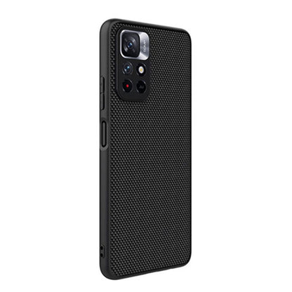 NILLKIN 3D Textured Nylon Fiber TPU Phone Case, For Xiaomi Redmi Note 11 / Poco M4 Pro 5G, For Xiaomi Mi 11T / 11T Pro, For Xiaomi Civi