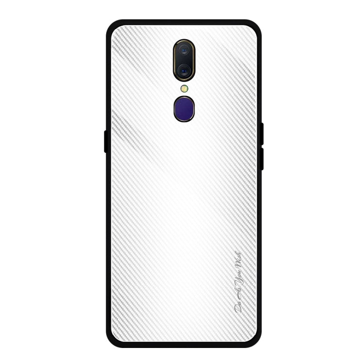 Texture Gradient Glass Protective Case, For OPPO F11 / A9, For OPPO A33, For OPPO A57 / A39, For OPPO F3