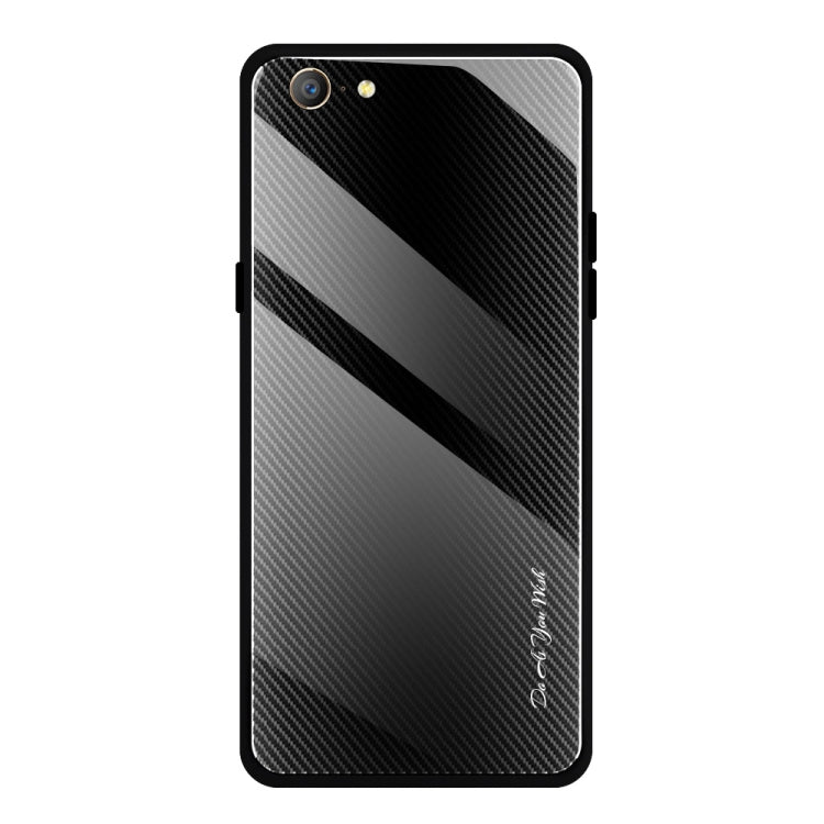 Texture Gradient Glass Protective Case, For OPPO F11 / A9, For OPPO A33, For OPPO A57 / A39, For OPPO F3