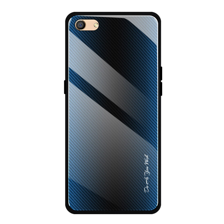 Texture Gradient Glass Protective Case, For OPPO F11 / A9, For OPPO A33, For OPPO A57 / A39, For OPPO F3