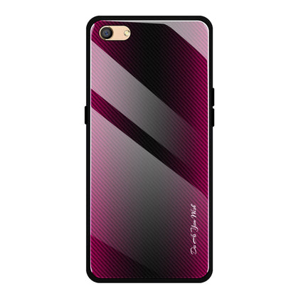 Texture Gradient Glass Protective Case, For OPPO F11 / A9, For OPPO A33, For OPPO A57 / A39, For OPPO F3