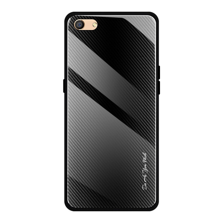 Texture Gradient Glass Protective Case, For OPPO F11 / A9, For OPPO A33, For OPPO A57 / A39, For OPPO F3