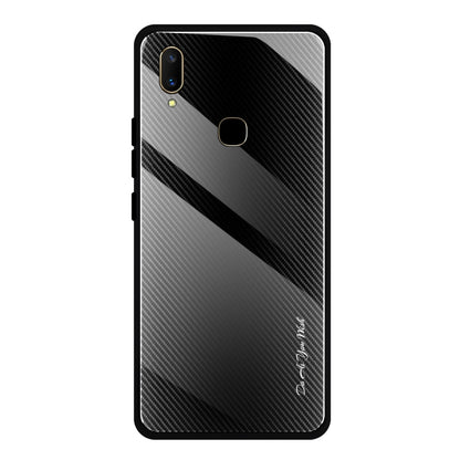 Texture Gradient Glass Protective Case, For OPPO F5, For Vivo V11, For Vivo X23, For Vivo Y83
