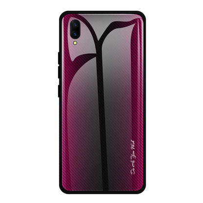 Texture Gradient Glass Protective Case, For OPPO F5, For Vivo V11, For Vivo X23, For Vivo Y83