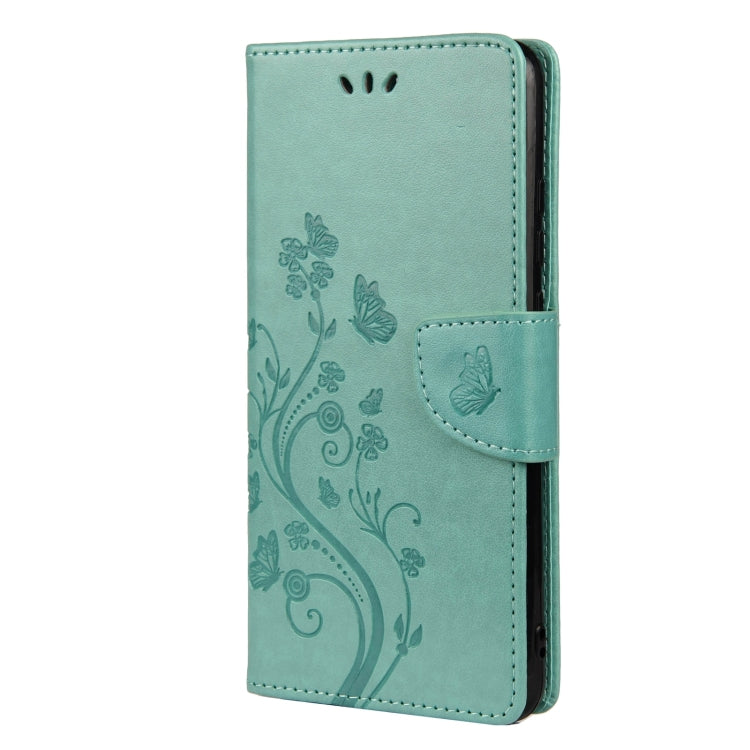 Butterfly Flower Pattern Horizontal Flip Leather Phone Case with Card Slot & Holder, For Samsung Galaxy A33 5G, For Samsung Galaxy A53 5G, For Xiaomi Redmi Note 11 Pro
