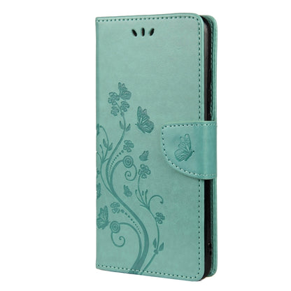 Butterfly Flower Pattern Horizontal Flip Leather Phone Case with Card Slot & Holder, For Samsung Galaxy A33 5G, For Samsung Galaxy A53 5G, For Xiaomi Redmi Note 11 Pro