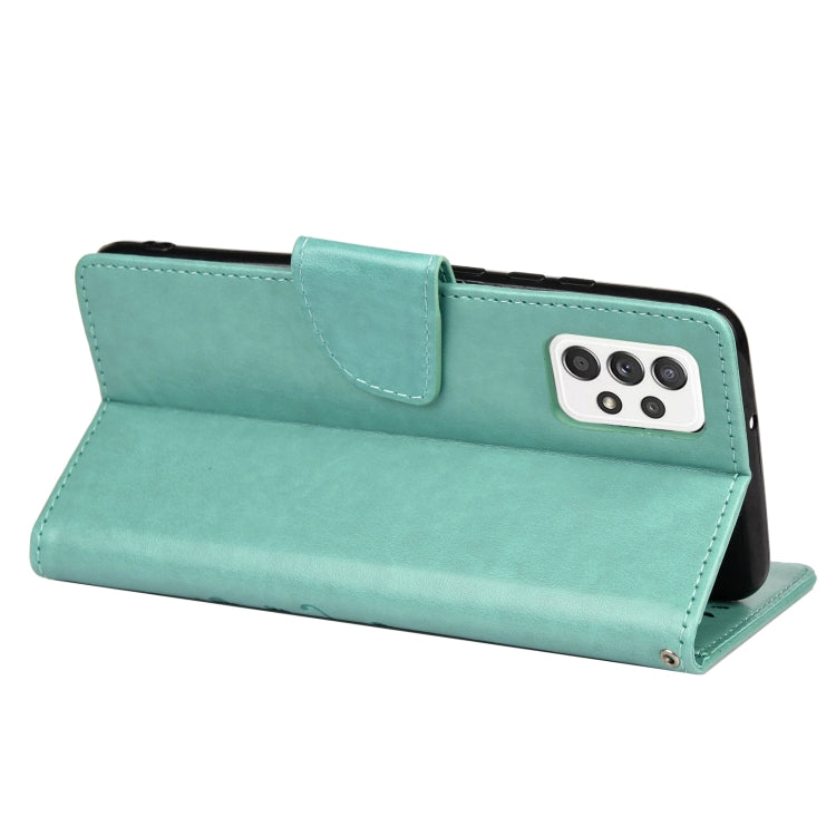 Butterfly Flower Pattern Horizontal Flip Leather Phone Case with Card Slot & Holder, For Samsung Galaxy A33 5G, For Samsung Galaxy A53 5G, For Xiaomi Redmi Note 11 Pro
