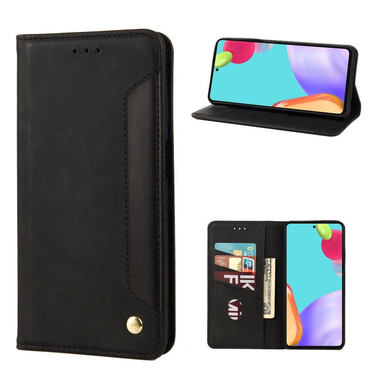 Skin Feel Splicing Leather Phone Case, For Samsung Galaxy A33 5G, For Samsung Galaxy A53 5G, For Xiaomi Redmi Note 11 Pro, For Xiaomi Redmi Note 11
